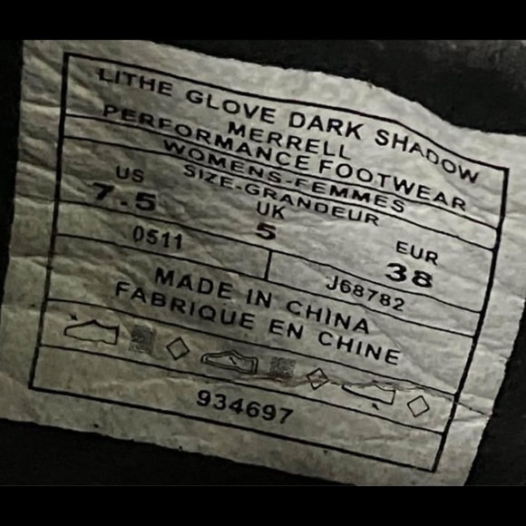 women’s size 7.5 Merrell running shoes - Picture 4 of 12